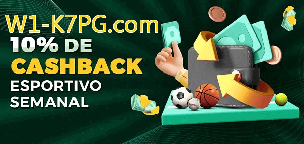 10% de bônus de cashback na W1-K7PG.com